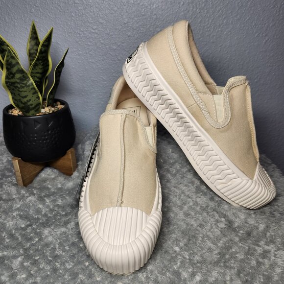 NWT Excelsior Canvas Slip-On Sneakers – Rare Model - Men’s US 7 / Women’s US 8.5 - Picture 2 of 10